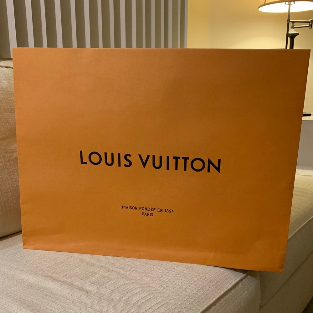 Authentic Louis Vuitton Gift Bag XL